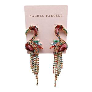 Rachel Parcell Flamingo Statement Earrings – NWT